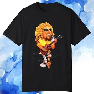 Sammy Hagar Caricature Van Halen Unisex Tshirt Gift For Hard Rock Fan